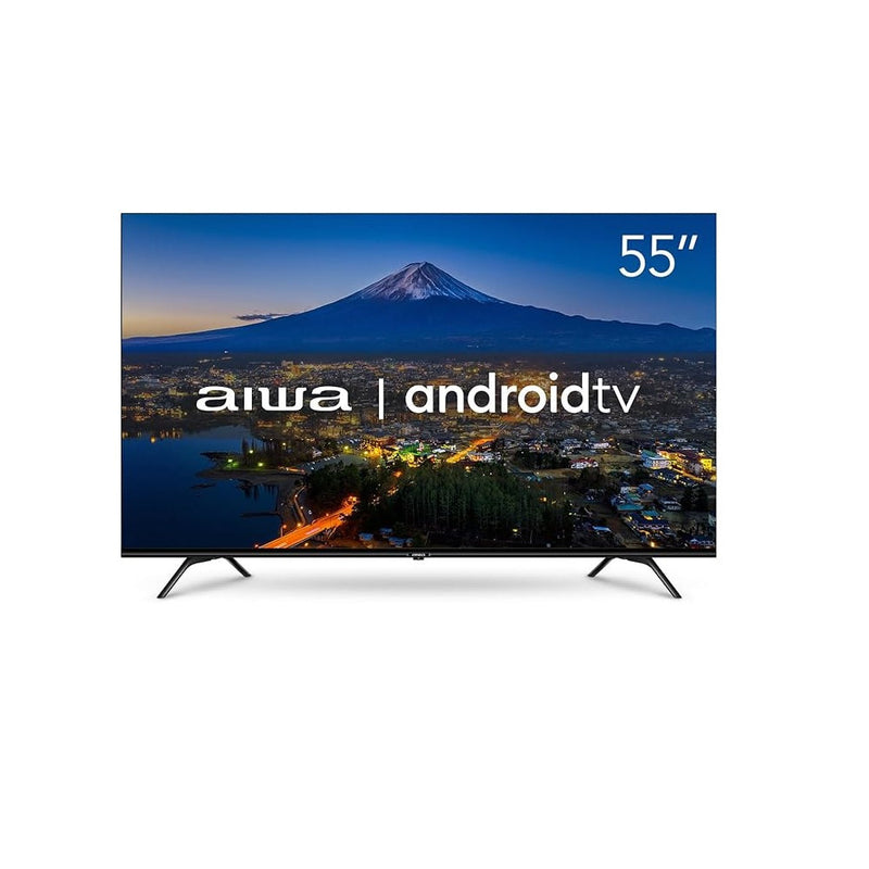 Smart Tv 55" AWS-TV-55-BL-01-A Android Dolby 4K Aiwa