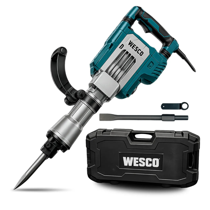 Martelo Demolidor 1700W 65 Joules Wesco Profissional 220V
