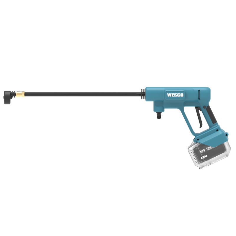 Limpador de Alta Pressão 18V 320 PSI Wesco Portátil Sem Fio