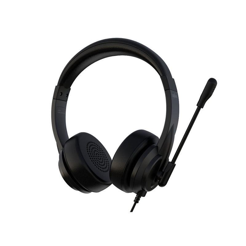 Headset Fone De Ouvido Aplus Tech H373 Driver 40mm Usb Preto