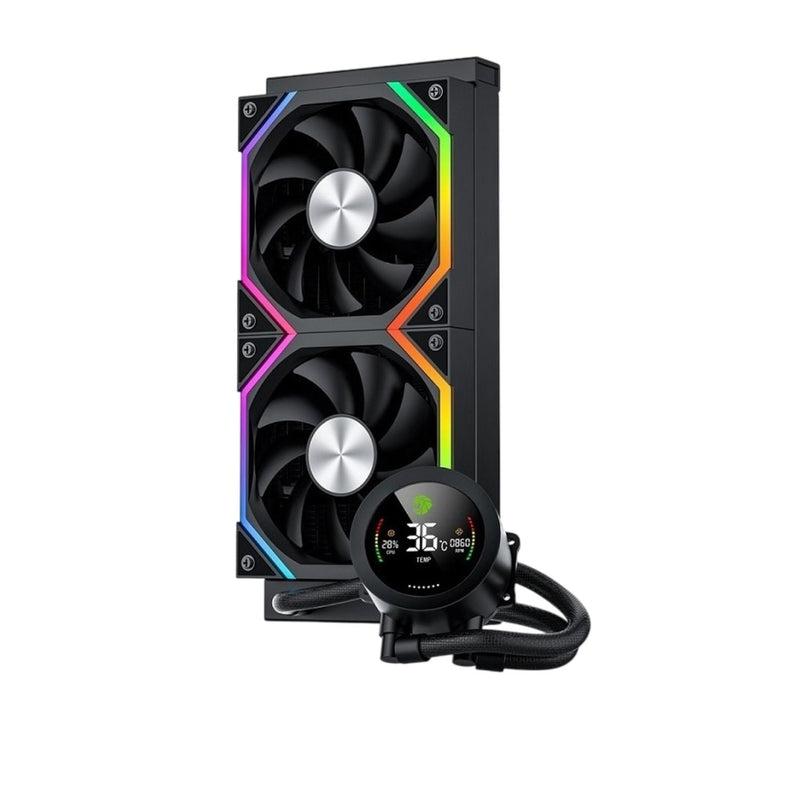 Water Cooler 240mm Gamemax Iceberg Digital - Alto Desempenho e Display