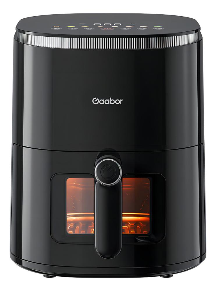 Fritadeira Gaabor Air Fryer 4,2 L Sem Óleo Touch C/ Visor Af-45t02as Digital 1350w -127v