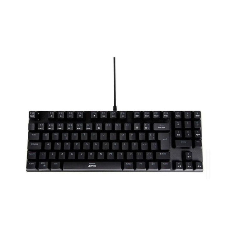 Teclado Gamer Mecânico Rainbow Barak Switch Brown A+plus