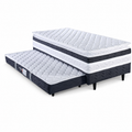Cama Box Com Auxiliar 2 em 1 88x188 Ouro Design