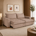 Sofá Cama Retrátil 3 Lugares Milano Design