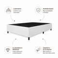 Base Para Cama Box Casal Universal 138x30cm Corino Bacetto