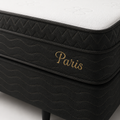Cama Box Casal (Base + Colchão) Paris Topazio