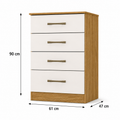 Cômoda 4 Gavetas MS913 Moval