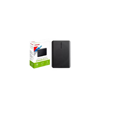 HD Externo Toshiba 2TB Canvio Basics Preto HDTB520XK3AA