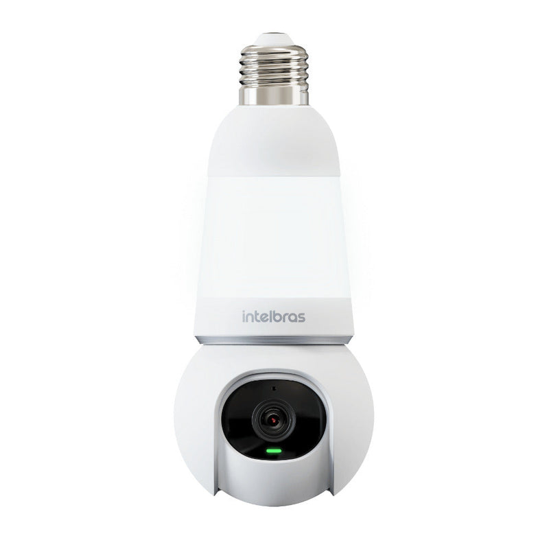 Câmera Inteligente iM6 com Conector E27 e Sensor Autotracking Intelbras