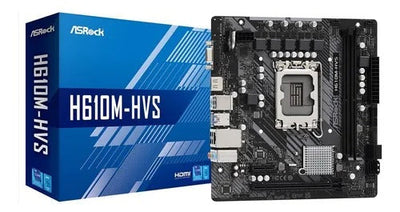 Placa Mãe Asrock H610M-HVS/ M.2 90-MXBJJ0-A0BAY1Z