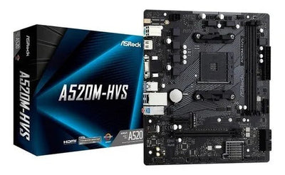 Placa Mãe Asrock A520M-HVS 90-MXBE60-A0BAY1Z