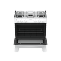 Fogão 5 Bocas Automático Mesa Inox Milão Plus Atlas