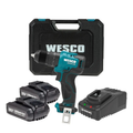 Furadeira de Impacto Brushless 18V 13mm Wesco com 2 Baterias e Maleta