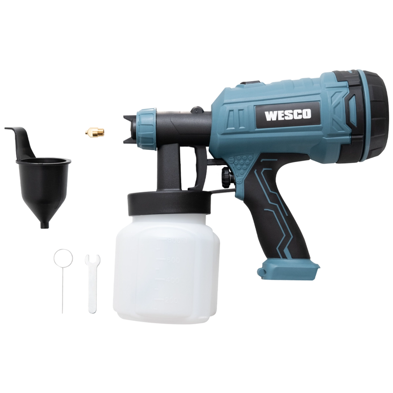 Pistola de Pintura HVLP 18V Wesco Profissional