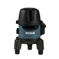 Nível a Laser Verde 5 Linhas Base Giratória 360° Wesco Profissional