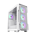 Gabinete Gamer Gamemax Siege WH Branco ATX Mid Tower Com Airflow