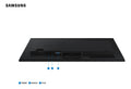 Monitor Gamer Samsung 24 Fhd,100 Hz, Hdmi, Vga,preto, S3
