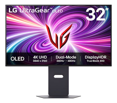 Monitor Gamer LG 32" Ultragear Oled, 4k, Até 480hz, 0,03msgtg