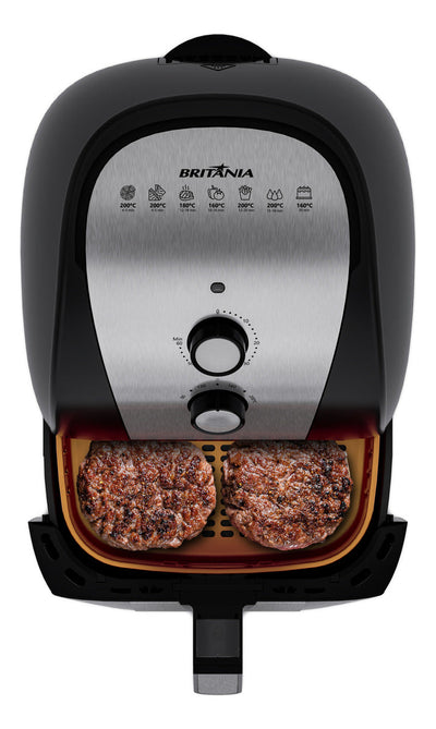 Fritadeira Air Fryer Britânia 5,5L 1500W Gold BFR51 220V