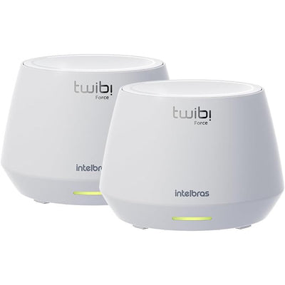 Conjunto Roteador Mesh Wifi 6 Intelbras Twibi Force Ax 2 Unidades