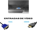 MONITOR BRX LED 21" HDMI+VGA 60Hz 110/220v MBRX21BK