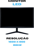 MONITOR BRX LED 21" HDMI+VGA 60Hz 110/220v MBRX21BK