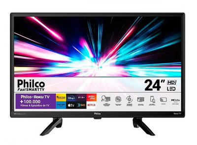 Smart TV 24" Philco Roku PTV24G5YR2CP