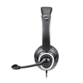 Headset com Fio Multi HF600 P3 USB Microfone Ajustável Redução de Ruído Preto PH427