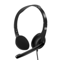 Headset com Fio Multi HF250 P3 USB Cabo 150cm Controle de Volume Integrado Preto PH467