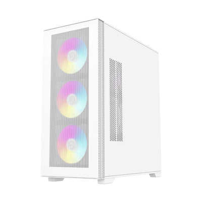 Gabinete Gamer Gamemax Quest WH Branco Mid Tower ATX Com Airflow