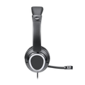 Headset com Fio Multi HF600 P3 USB Microfone Ajustável Redução de Ruído Preto PH427