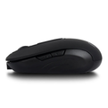 Mouse Sem Fio Recarregável Multi MS2500 USB 1600 DPI Ajustável 6 Botões Compacto Preto
