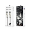 Cabo USB-C para USB-C Hrebos CB-351C 100W Turbo 1M