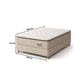 Conjunto Box Casal 138x188 Vigor Topazio