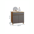 Balcão de Cozinha Realeza 2 Portas 1 Gaveta 80cm com Tampo Nesher