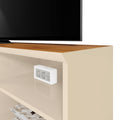 Rack para Tv de até 75 Polegadas Campinas 2 Portas com Nichos Mobler