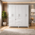 Guarda-Roupa Casal Itatiba 6 Portas 3 Gavetas Moval