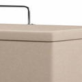 Base Baú Para Cama de Solteiro 88x188 Ortobom Physical com Pistão e Espaço Interno