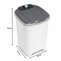 Tanquinho Lavadora Semiautomática 10Kg LAVNM Newmaq