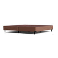 Conjunto Cama Box Queen 158x198 Petrus Ortobom com Base Camurça