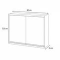 Cozinha Compacta Macadâmia 80cm 4 Portas Telasul