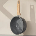 Conjunto De Panelas 5 Peças Marble Edition - Dark Grey