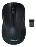 MOUSE INTELBRAS MSI55 -SEM FIO PRETO BLISTER
