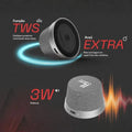 Mini Caixa de Som Bluetooth Hi Level MagWave LV-S01 Silver Portátil