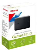 HD Externo Toshiba 2TB Canvio Basics Preto HDTB520XK3AA
