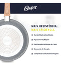 Conjunto De Panelas E Leiteira 5 Peças Marble Ed Dark Gray