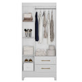 Guarda-Roupa 3 Portas 2 Gavetas Lima Moval