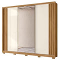 Guarda-Roupa Casal 3 Portas 6 Gavetas Arizona com Espelho Moval