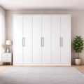 Guarda-Roupa Casal New Vértice 6 Portas 6 Gavetas Novo Horizonte